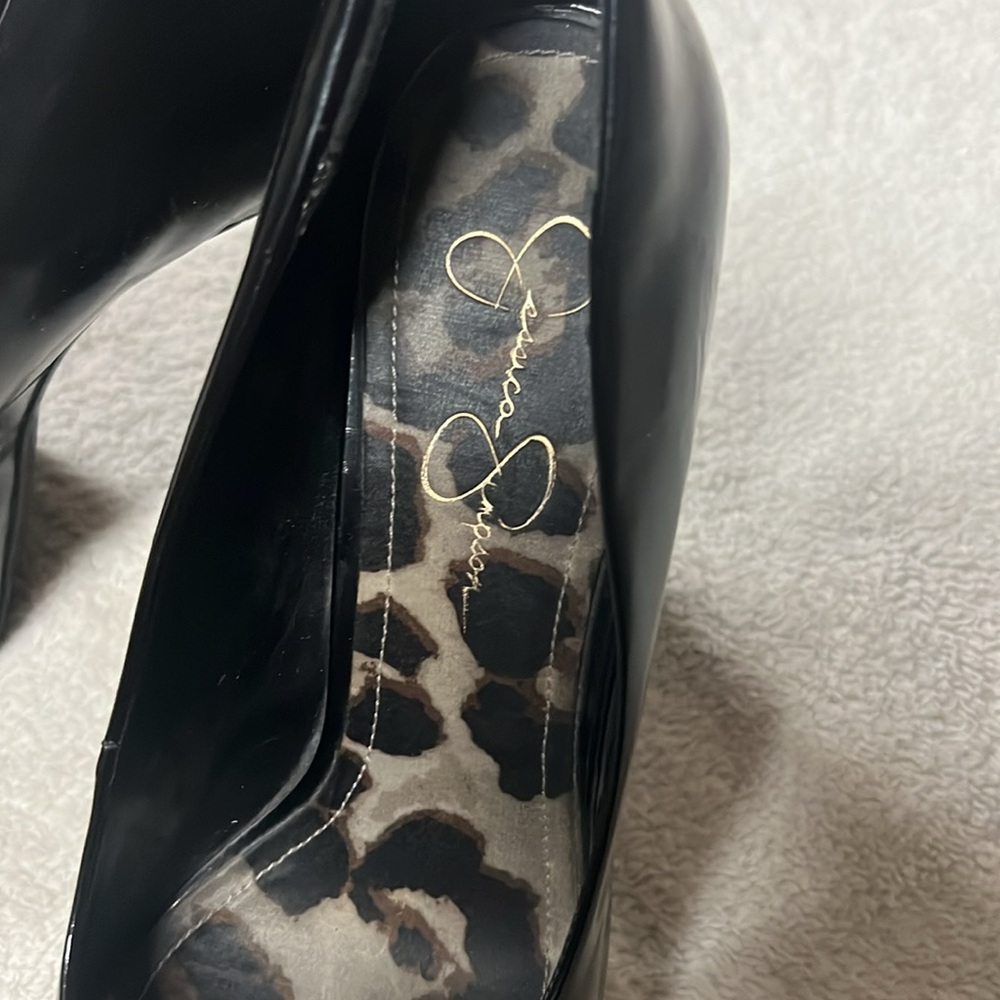 Jessica Simpson Carri Pep Toe Pump Heels Heels - Picture 4 of 6